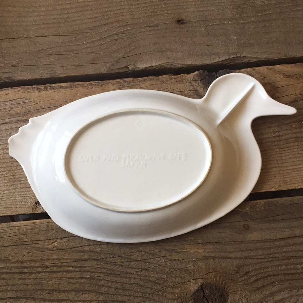 VTG Ceramic Duck Serving Platter, Made in Japan - Picture 6 of 7